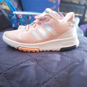 Pink Toddler Adidas Shoes